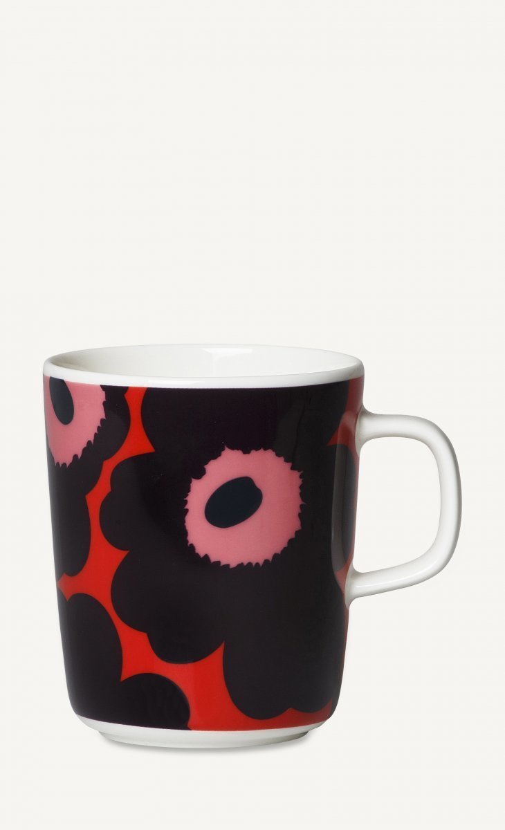 Marimekko Unikko Muki Punainen Violetti Vaaleanpunainen 4 Dl -  Keittiö